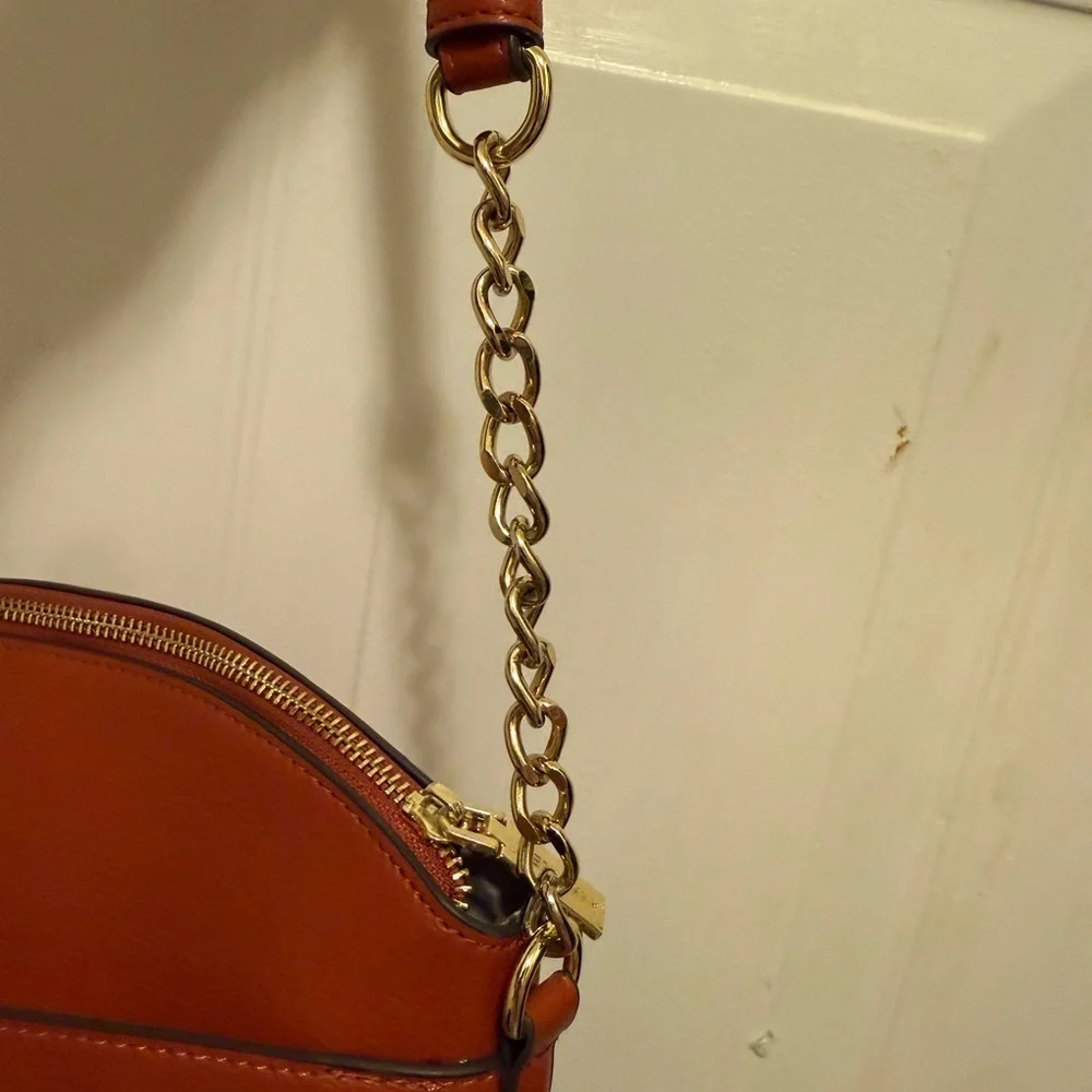 Anne Kline Elegant Red Crossbody Bag